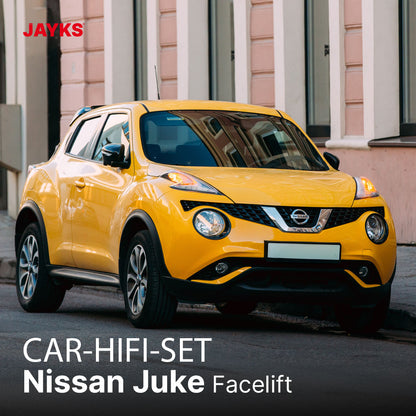 5DX plus Car-HiFi-Verstärker-Set • für Nissan Juke F15 (Facelift)