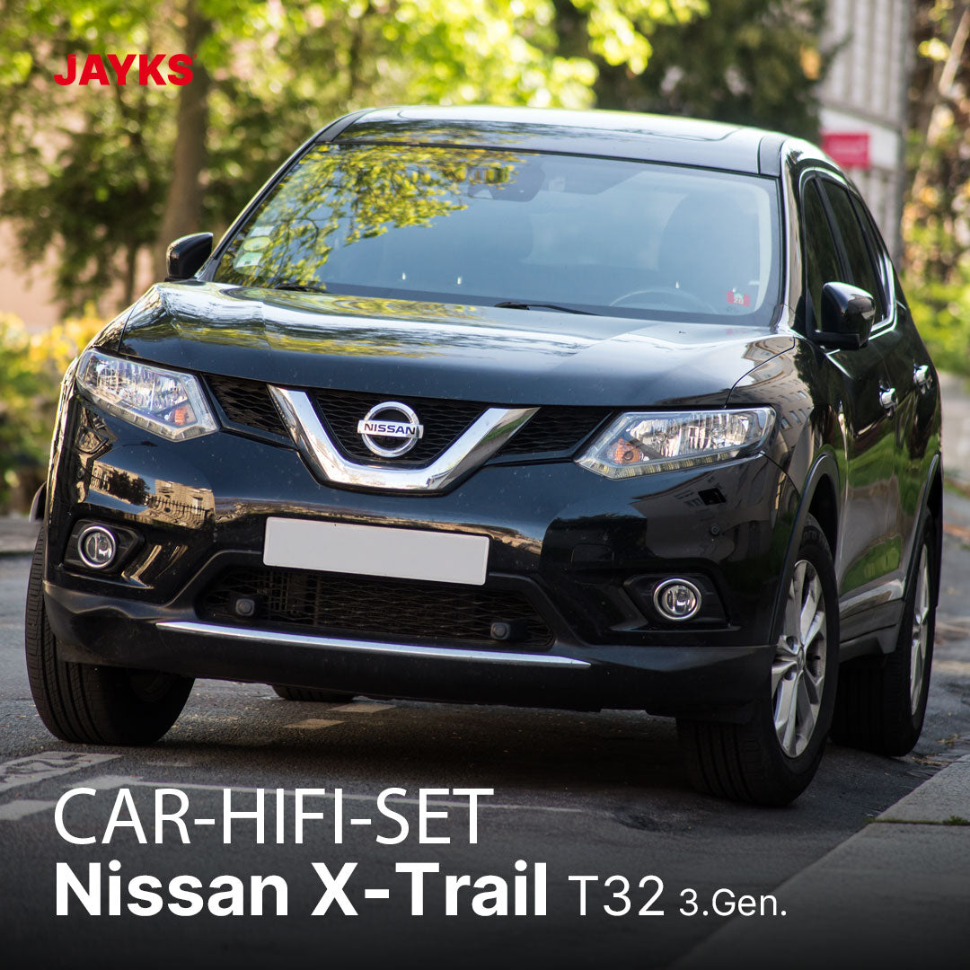 5DX plus Car-HiFi-Verstärker-Set • für Nissan X-Trail T32