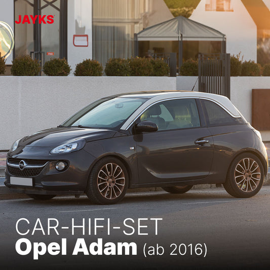 5DX plus Car-HiFi-Verstärker-Set • für Opel Adam (ab 2016)