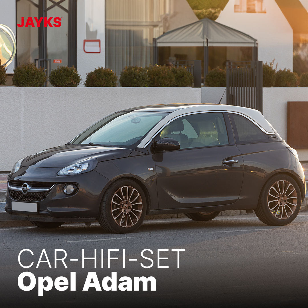 5DX plus Car-HiFi-Verstärker-Set • für Opel Adam