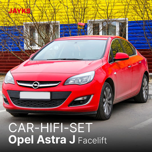 5DX plus Car-HiFi-Verstärker-Set • für Opel Astra J (Facelift)