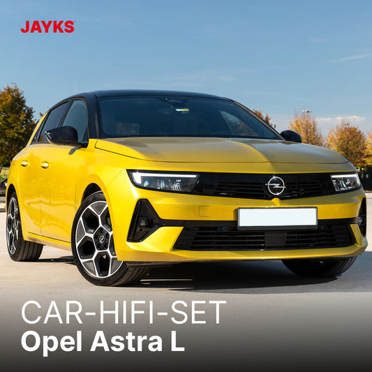 5DX plus Car-HiFi-Verstärker-Set • für Opel Astra L