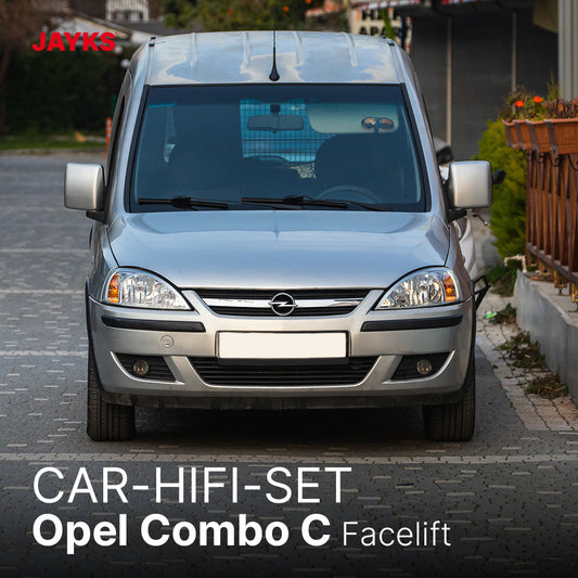 5DX plus Car-HiFi-Verstärker-Set • für Opel Combo C (Facelift)