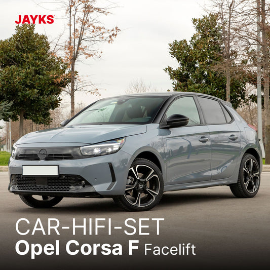 5DX plus Car-HiFi-Verstärker-Set • für Opel Corsa F (Facelift)