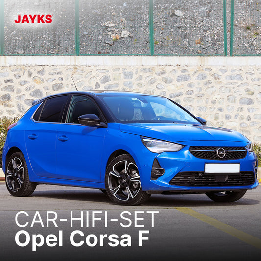 5DX plus Car-HiFi-Verstärker-Set • für Opel Corsa F