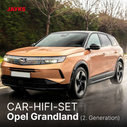 5DX plus Car-HiFi-Verstärker-Set • für Opel Grandland