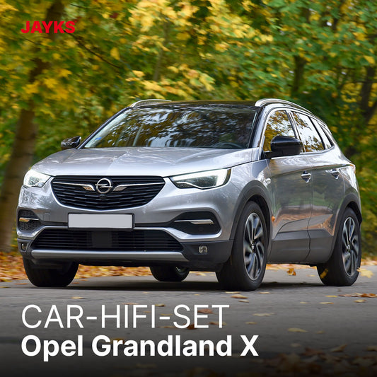 5DX plus Car-HiFi-Verstärker-Set • für Opel Grandland X