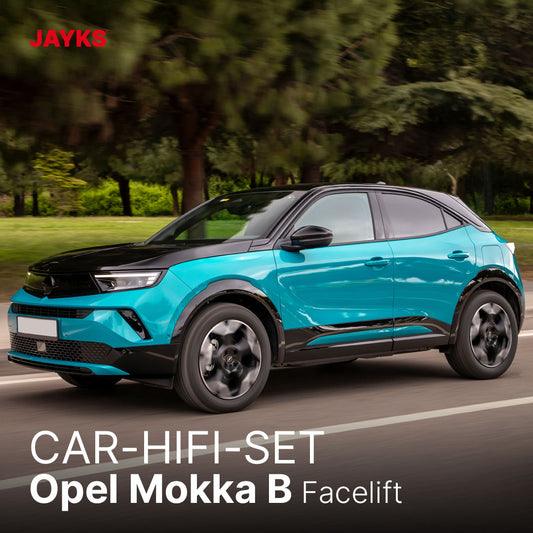 5DX plus Car-HiFi-Verstärker-Set • für Opel Mokka B (Facelift)