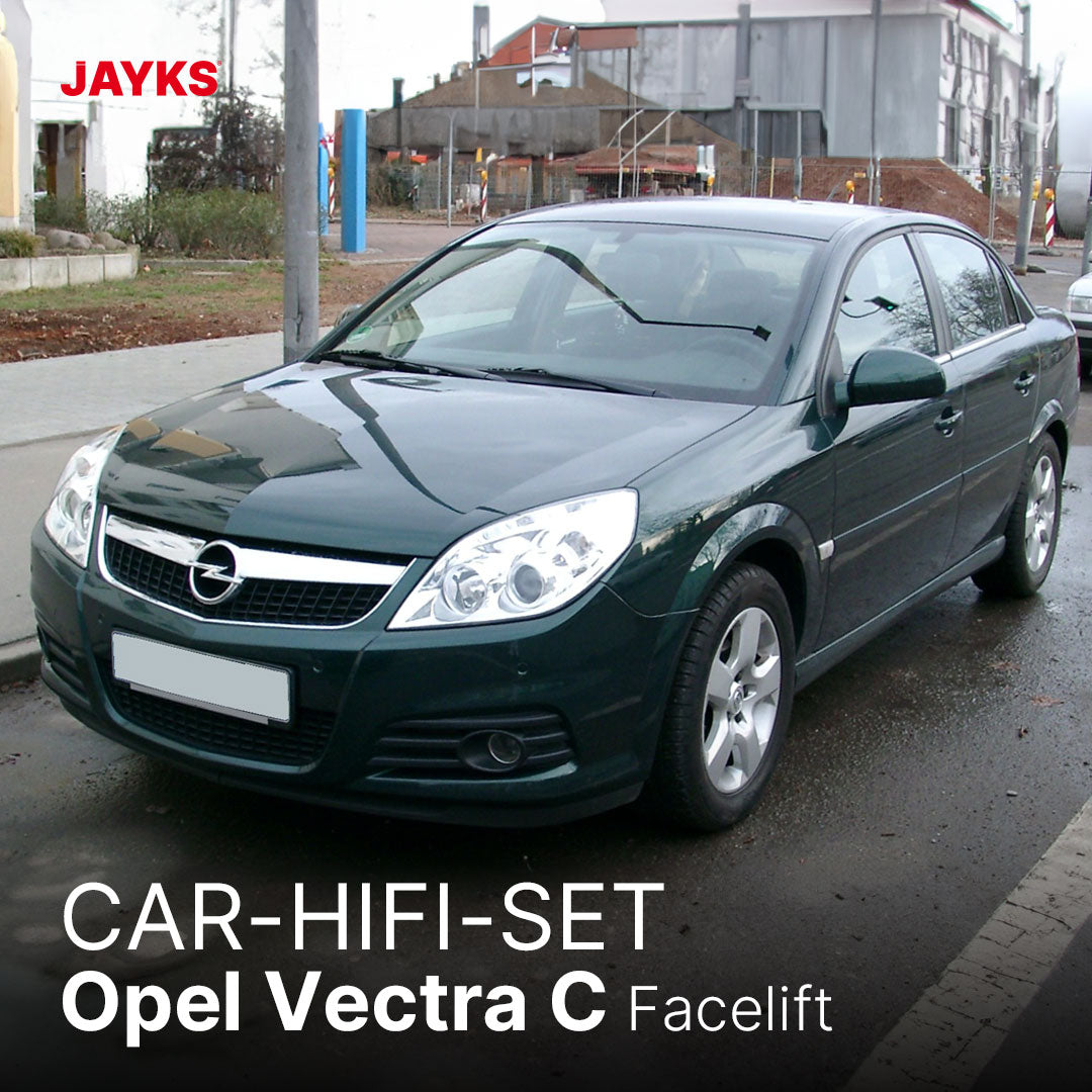 5DX plus Car-HiFi-Verstärker-Set • für Opel Vectra C (Facelift)