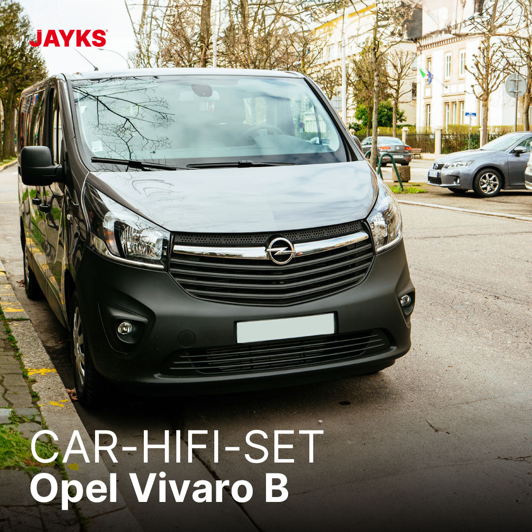 5DX plus Car-HiFi-Verstärker-Set • für Opel Vivaro B