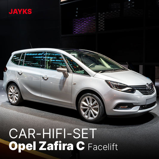 5DX plus Car-HiFi-Verstärker-Set • für Opel Zafira C (Facelift)