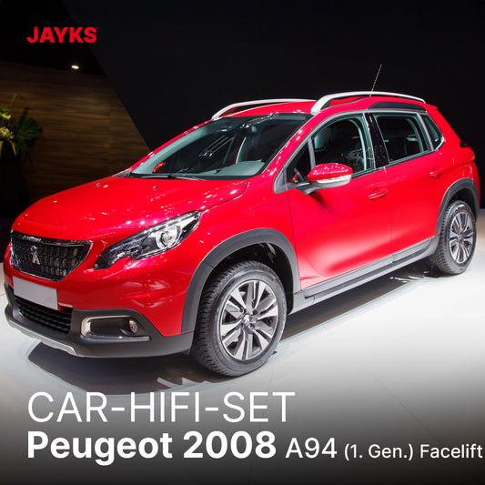 5DX plus Car-HiFi-Verstärker-Set • für Peugeot 2008 A94 (Facelift)