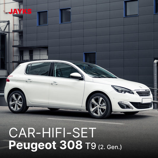 5DX plus Car-HiFi-Verstärker-Set • für Peugeot 308 T9