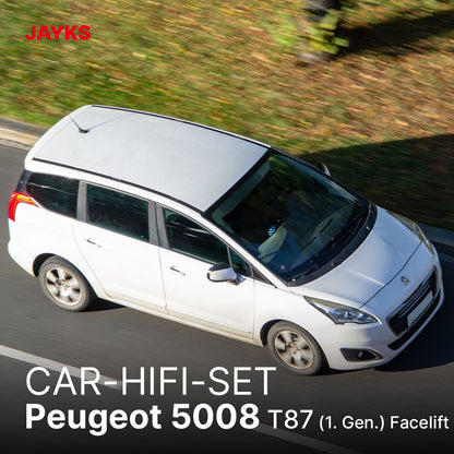 5DX plus Car-HiFi-Verstärker-Set • für Peugeot 5008 T87 (Facelift)