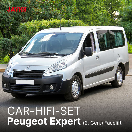 5DX plus Car-HiFi-Verstärker-Set • für Peugeot Expert Tepee (Facelift)