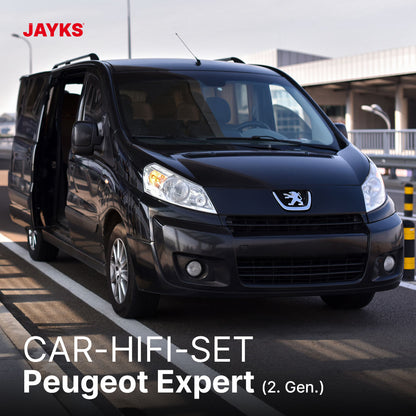 5DX plus Car-HiFi-Verstärker-Set • für Peugeot Expert Tepee