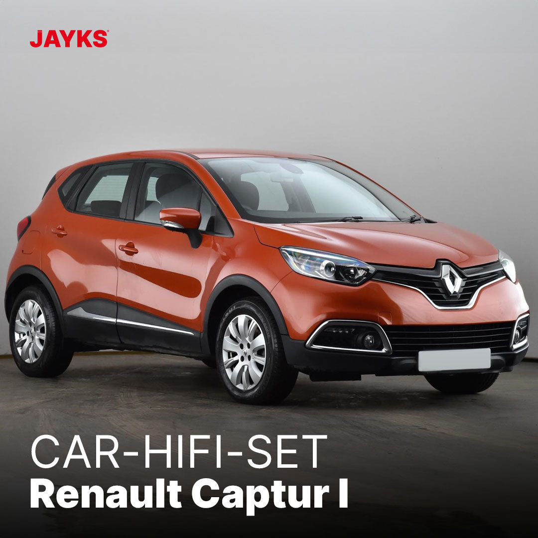 5DX plus Car-HiFi-Verstärker-Set • für Renault Captur I
