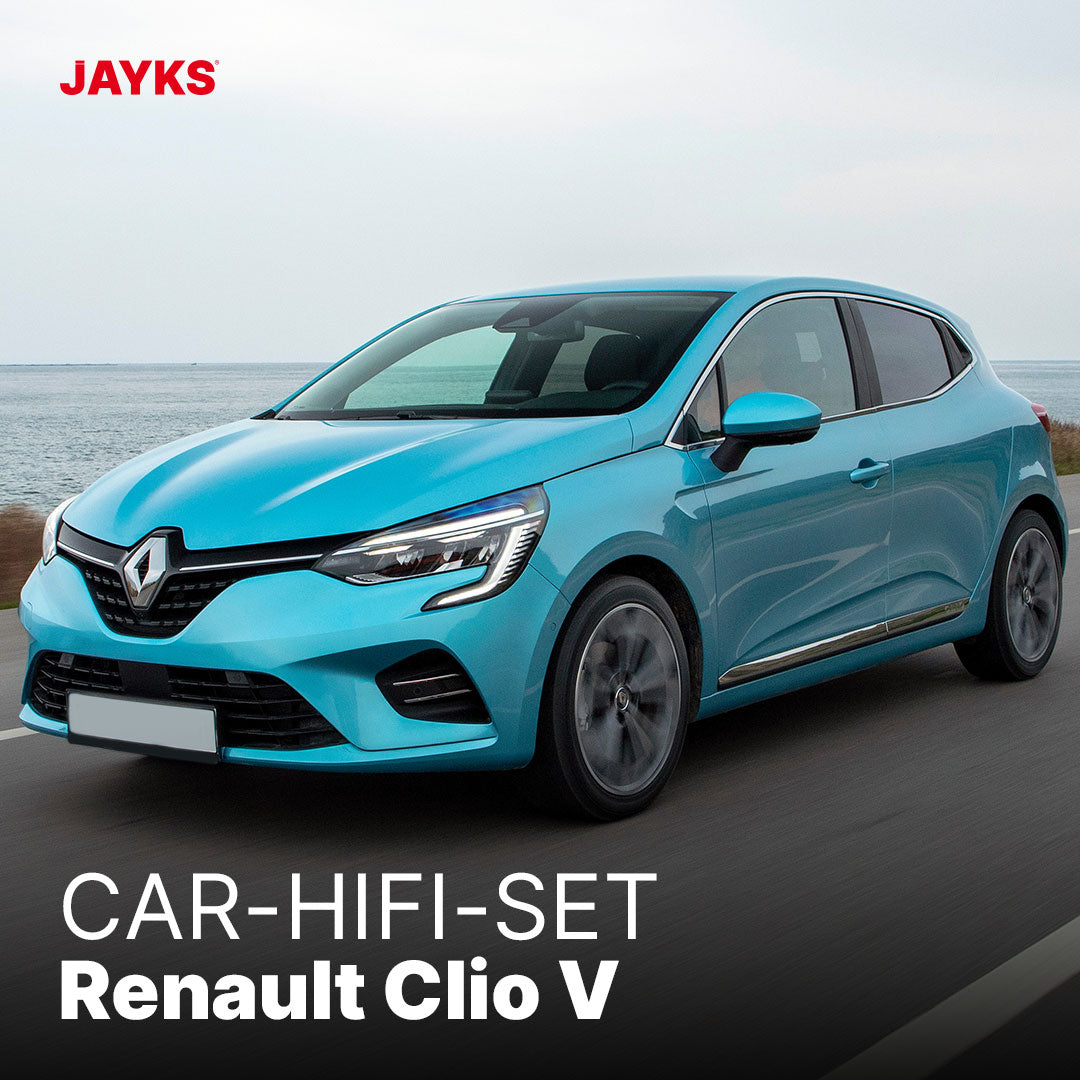 5DX plus Car-HiFi-Verstärker-Set • für Renault Clio V
