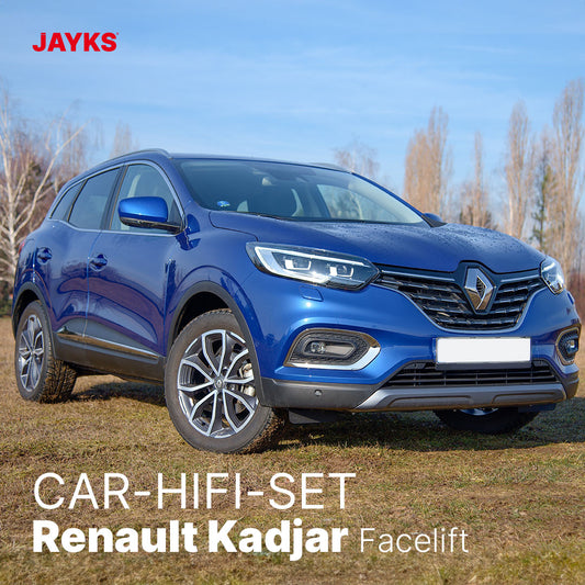5DX plus Car-HiFi-Verstärker-Set • für Renault Kadjar (Facelift)