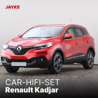 5DX plus Car-HiFi-Verstärker-Set • für Renault Kadjar