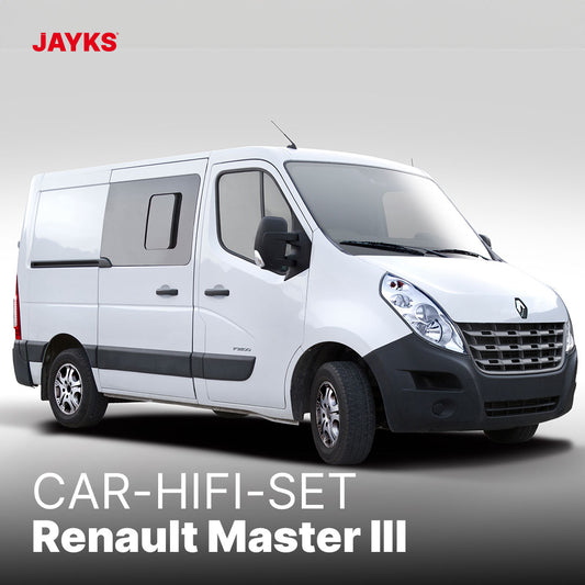 5DX plus Car-HiFi-Verstärker-Set • für Renault Master III