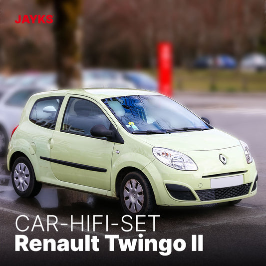 5DX plus Car-HiFi-Verstärker-Set • für Renault Twingo II