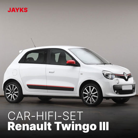 5DX plus Car-HiFi-Verstärker-Set • für Renault Twingo III