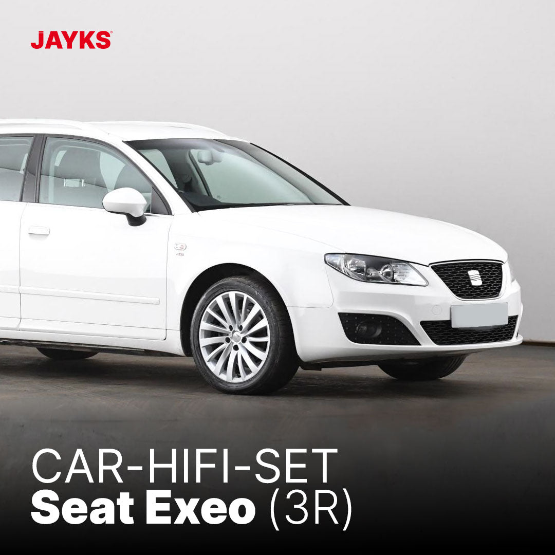 5DX plus Car-HiFi-Verstärker-Set • für Seat Exeo 3R