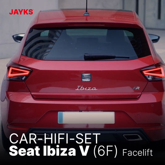 5DX plus Car-HiFi-Verstärker-Set • für Seat Ibiza V 6F (FL)