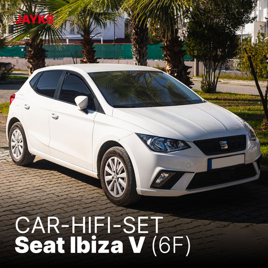 5DX plus Car-HiFi-Verstärker-Set • für Seat Ibiza V 6F