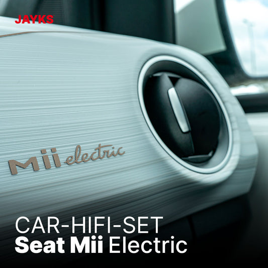 5DX plus Car-HiFi-Verstärker-Set • für Seat Mii Electric