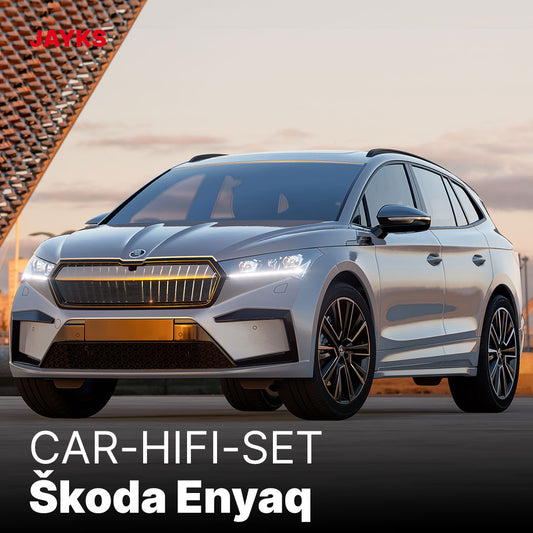 5DX plus Car-HiFi-Verstärker-Set • für Škoda Enyaq