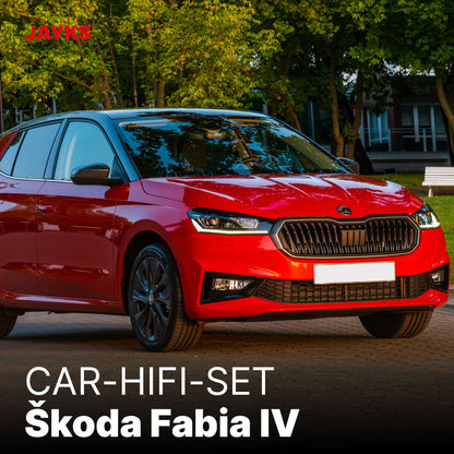 5DX plus Car-HiFi-Verstärker-Set • für Škoda Fabia IV