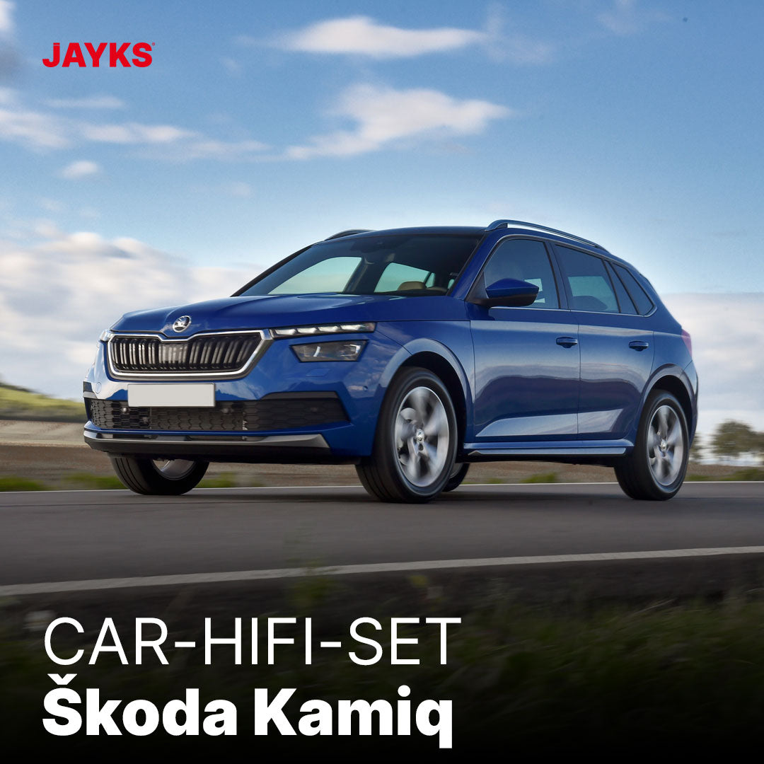 5DX plus Car-HiFi-Verstärker-Set • für Škoda Kamiq