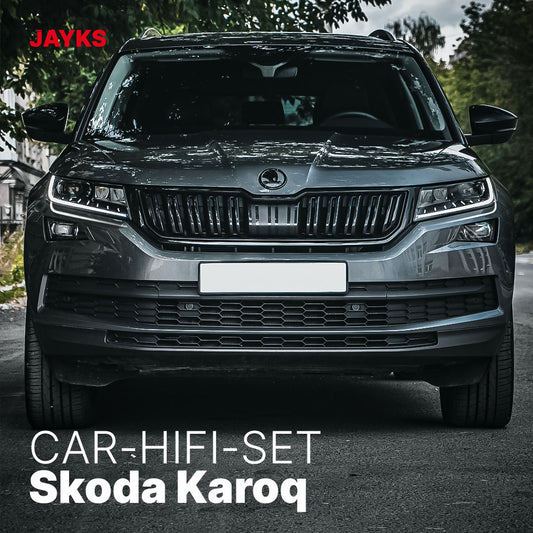 5DX plus Car-HiFi-Verstärker-Set • für Škoda Karoq