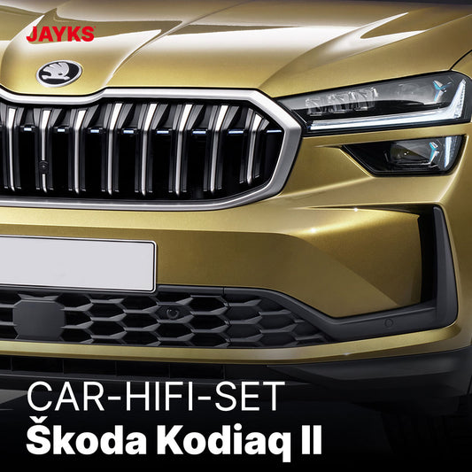 5DX plus Car-HiFi-Verstärker-Set • für Škoda Kodiaq II