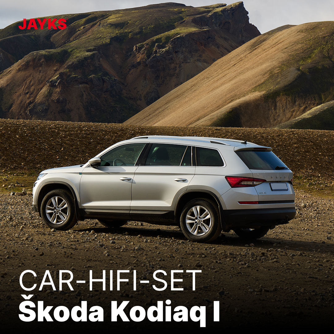 5DX plus Car-HiFi-Verstärker-Set • für Škoda Kodiaq I