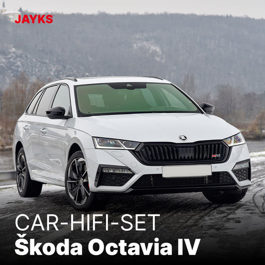 5DX plus Car-HiFi-Verstärker-Set • für Škoda Octavia IV
