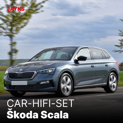 5DX plus Car-HiFi-Verstärker-Set • für Škoda Scala