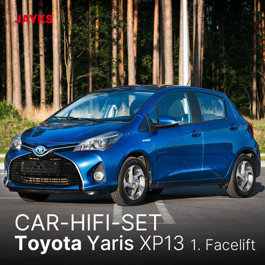 5DX plus Car-HiFi-Verstärker-Set • für Toyota Yaris XP13 (Facelift)