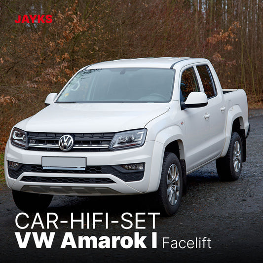 5DX plus Car-HiFi-Verstärker-Set • für VW Amarok I (Facelift)