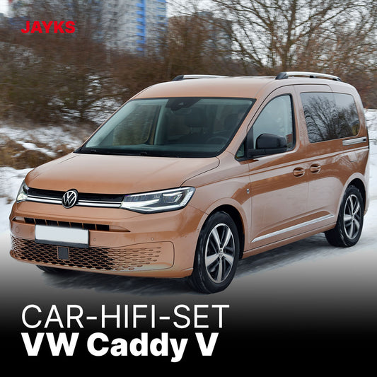 5DX plus Car-HiFi-Verstärker-Set • für VW Caddy V