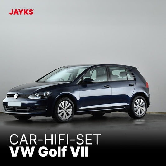 5DX plus Car-HiFi-Verstärker-Set • für VW Golf VII