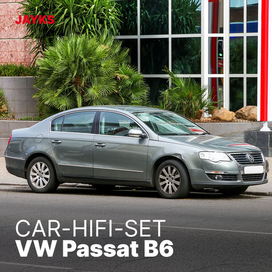 5DX plus Car-HiFi-Verstärker-Set • für VW Passat B6
