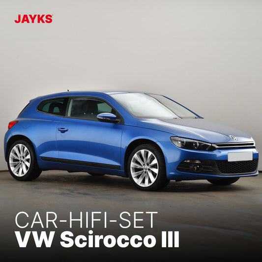 5DX plus Car-HiFi-Verstärker-Set • für VW Scirocco III