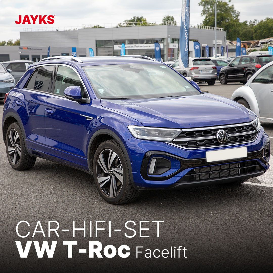 5DX plus Car-HiFi-Verstärker-Set • für VW T-Roc (Facelift)