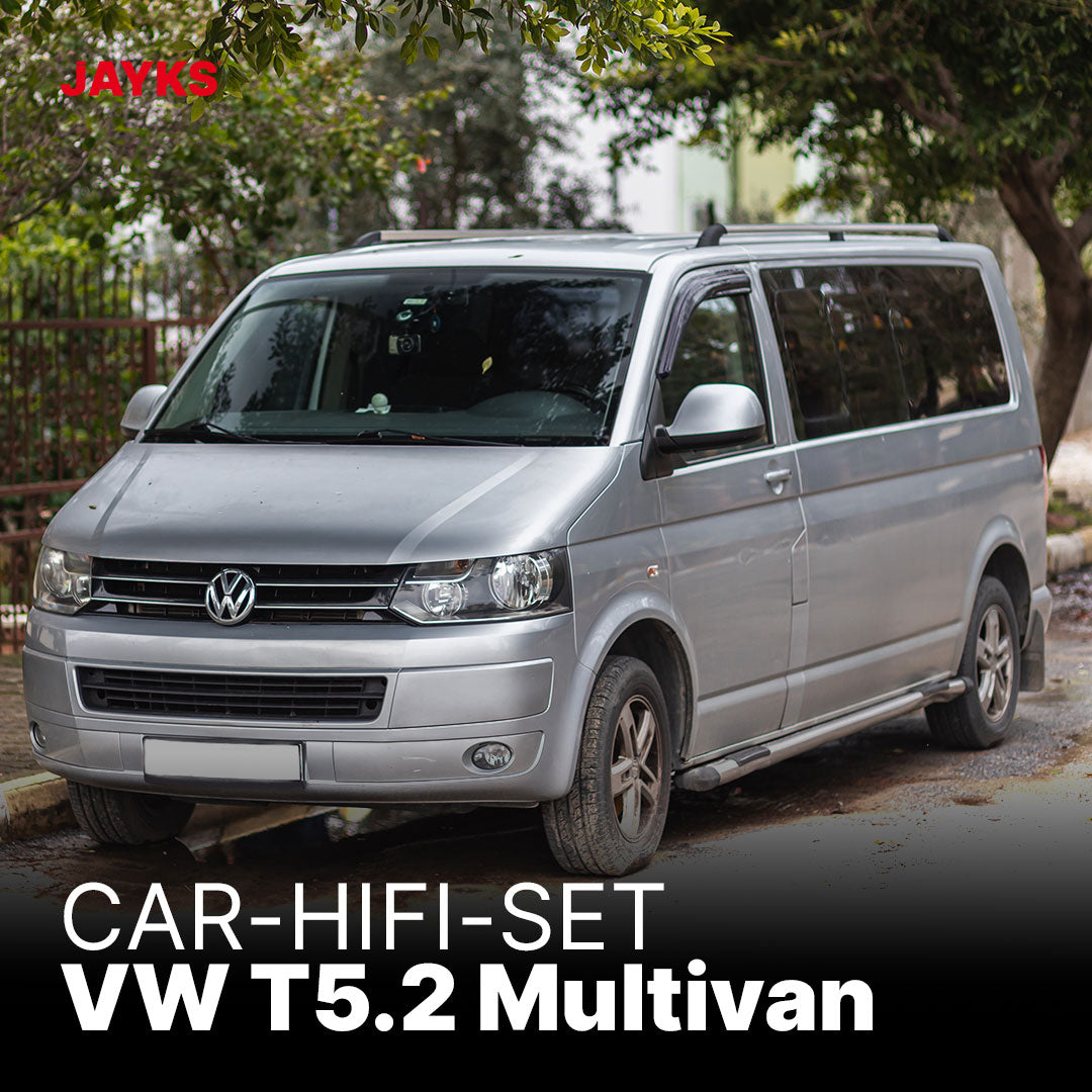 5DX plus Car-HiFi-Verstärker-Set • für VW T5.2 Multivan