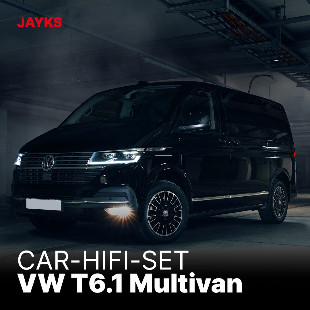 5DX plus Car-HiFi-Verstärker-Set • für VW T6.1 Multivan