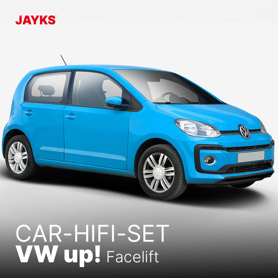 5DX plus Car-HiFi-Verstärker-Set • für VW up! (Facelift)