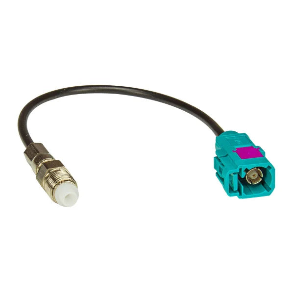 Fakra (F) Antennenadapter Kupplung auf ISO (F) Buchse